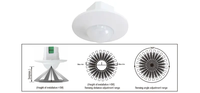 PDLUX lanserer PD-PIR200A PIR-sensor for 360° takbevegelsesdeteksjon